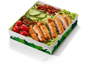 Salada Mix Crispy Chicken 